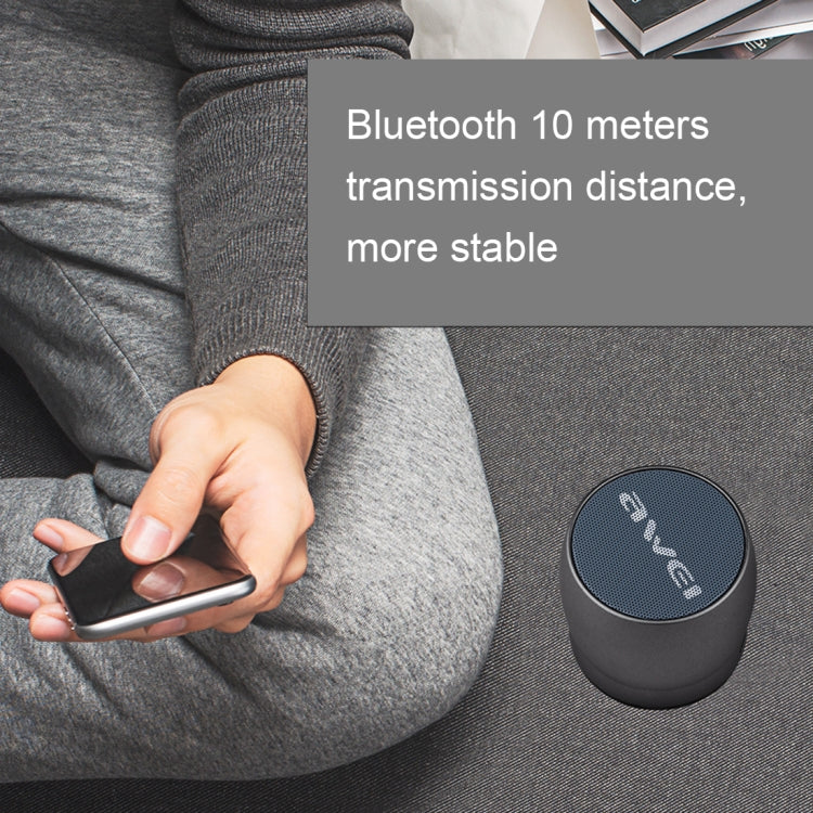 awei Y500 Mini tragbarer kabelloser Bluetooth-Lautsprecher mit 3D-Stereo, integriertem Mikrofon, unterstützt TF-Karte/AUX, Y500