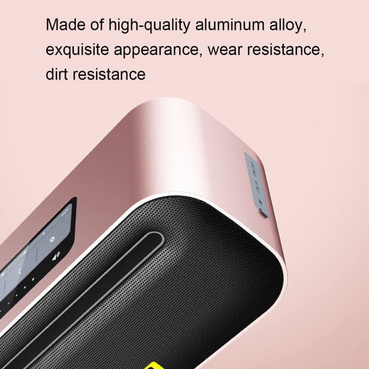 awei Y600 Kabelloser Bluetooth-Lautsprecher mit 3D-Stereo, integriertem Mikrofon, unterstützt TF-Karte/AUX/NFC, Y600