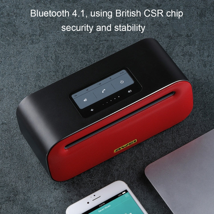 awei Y600 Kabelloser Bluetooth-Lautsprecher mit 3D-Stereo, integriertem Mikrofon, unterstützt TF-Karte/AUX/NFC, Y600