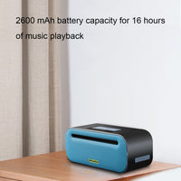 awei Y600 Kabelloser Bluetooth-Lautsprecher mit 3D-Stereo, integriertem Mikrofon, unterstützt TF-Karte/AUX/NFC, Y600