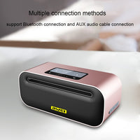 awei Y600 Kabelloser Bluetooth-Lautsprecher mit 3D-Stereo, integriertem Mikrofon, unterstützt TF-Karte/AUX/NFC, Y600