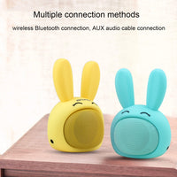 awei Y700 Mini tragbarer kabelloser Kaninchen-Bluetooth-Lautsprecher, integriertes Mikrofon, unterstützt AUX/Freisprechanruf, Y700
