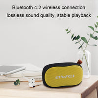 awei Y900 Mini tragbarer kabelloser Bluetooth-Lautsprecher, Rauschunterdrückungsmikrofon, unterstützt TF-Karte/AUX, Y900