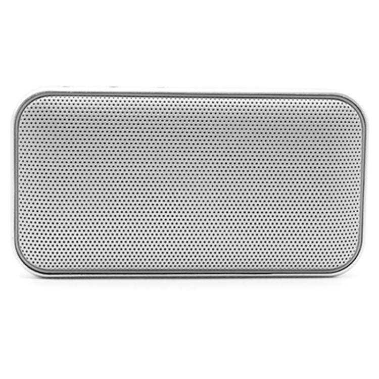 BT209 Tragbarer, ultradünner Mini-Bluetooth-Lautsprecher für den Außenbereich, unterstützt TF-Karte und Freisprechen, Silver, BT209