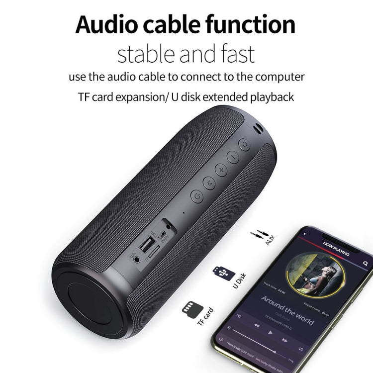ZEALOT S51 Tragbarer Stereo-Bluetooth-Lautsprecher mit integriertem Mikrofon, unterstützt Freisprechen, TF-Karte und AUX, S51