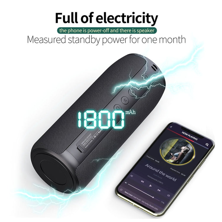 ZEALOT S51 Tragbarer Stereo-Bluetooth-Lautsprecher mit integriertem Mikrofon, unterstützt Freisprechen, TF-Karte und AUX, S51