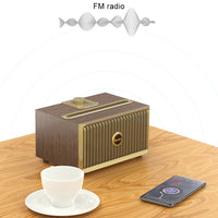 Tragbarer kabelloser Bluetooth-Lautsprecher Oneder V6, unterstützt Freisprecheinrichtung, FM- und TF-Karte sowie AUX- und USB-Laufwerk