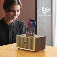 Tragbarer kabelloser Bluetooth-Lautsprecher Oneder V6, unterstützt Freisprecheinrichtung, FM- und TF-Karte sowie AUX- und USB-Laufwerk