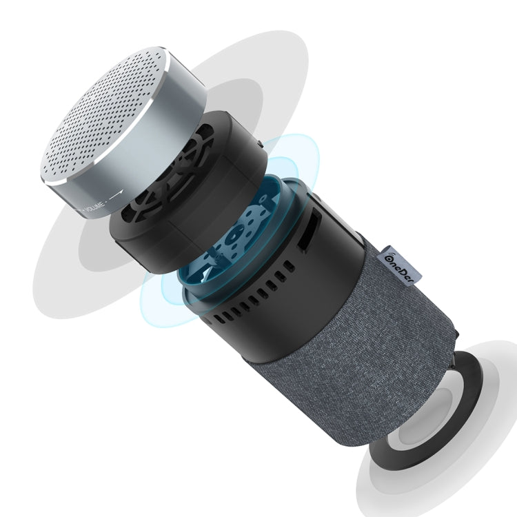 Oneder V13 Mini kabelloser Bluetooth-Lautsprecher, unterstützt Freisprechen, TF, FM und AUX