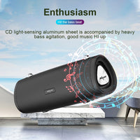 ZEALOT S39 Tragbarer Subwoofer, kabelloser Bluetooth-Lautsprecher mit integriertem Mikrofon, unterstützt Freisprechen, TF-Karte und AUX