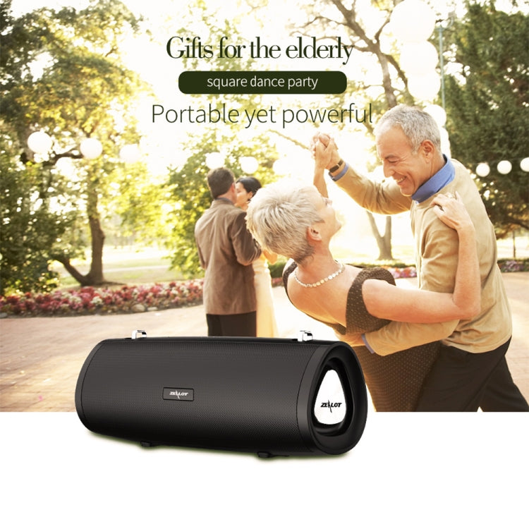 ZEALOT S39 Tragbarer Subwoofer, kabelloser Bluetooth-Lautsprecher mit integriertem Mikrofon, unterstützt Freisprechen, TF-Karte und AUX