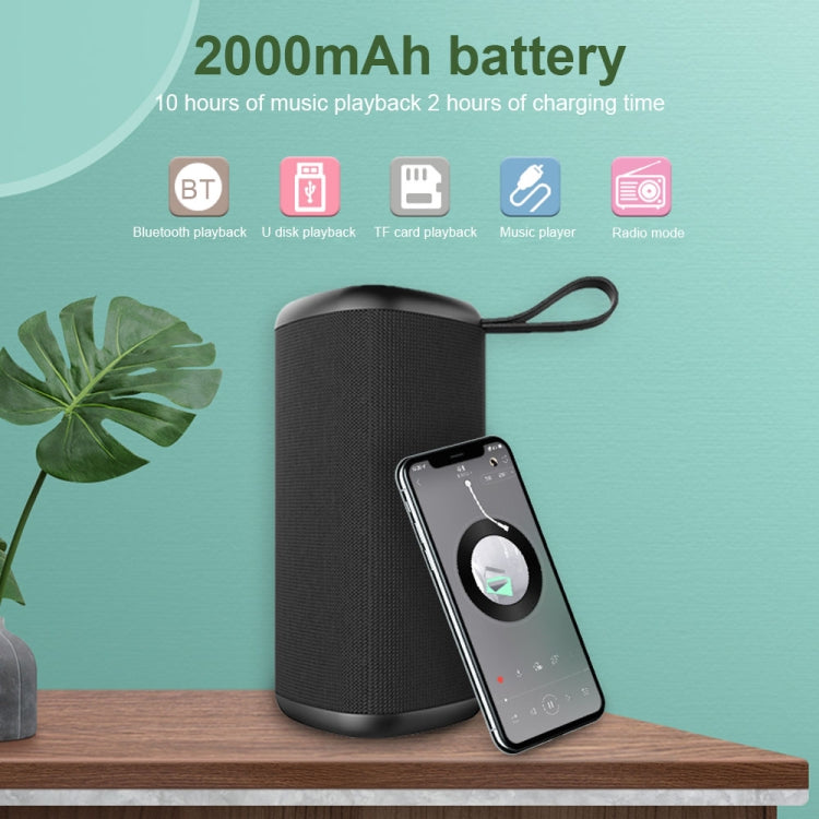 ZEALOT S35 Tragbarer kabelloser Stereo-Bluetooth-Lautsprecher mit schwerem Bass und integriertem Mikrofon, unterstützt Freisprechen, TF-Karte und AUX