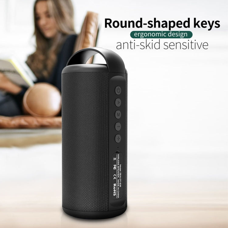 ZEALOT S36 Tragbarer kabelloser Bluetooth-Lautsprecher mit starkem Bass und integriertem Mikrofon, unterstützt Freisprechen, TF-Karte und AUX