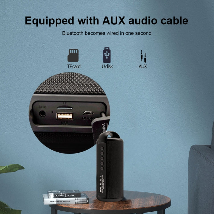 ZEALOT S36 Tragbarer kabelloser Bluetooth-Lautsprecher mit starkem Bass und integriertem Mikrofon, unterstützt Freisprechen, TF-Karte und AUX