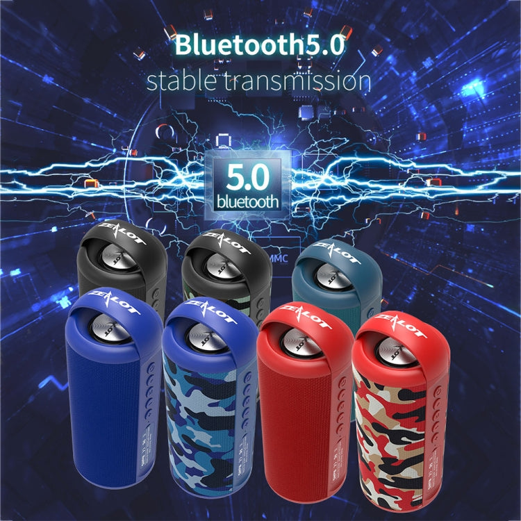 ZEALOT S36 Tragbarer kabelloser Bluetooth-Lautsprecher mit starkem Bass und integriertem Mikrofon, unterstützt Freisprechen, TF-Karte und AUX