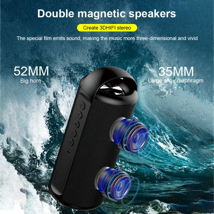ZEALOT S36 Tragbarer kabelloser Bluetooth-Lautsprecher mit starkem Bass und integriertem Mikrofon, unterstützt Freisprechen, TF-Karte und AUX