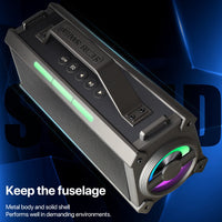 L202 Tragbarer drahtloser Bluetooth-Lautsprecher für den Außenbereich, Heim-Karaoke-Lautsprecher, L202