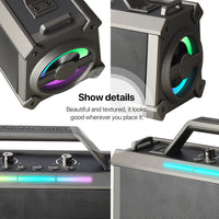 L202 Tragbarer drahtloser Bluetooth-Lautsprecher für den Außenbereich, Heim-Karaoke-Lautsprecher, L202
