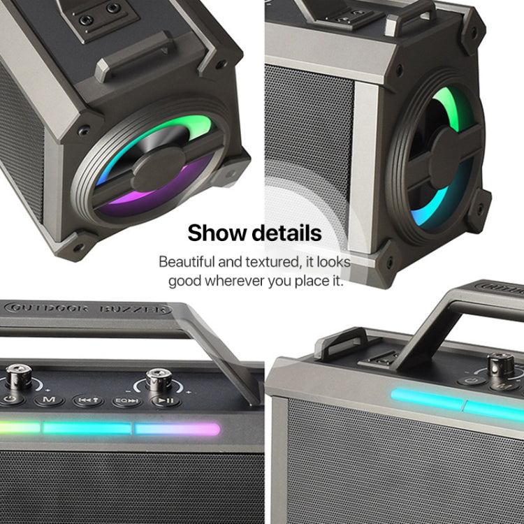 L202 Tragbarer drahtloser Bluetooth-Lautsprecher für den Außenbereich, Heim-Karaoke-Lautsprecher, L202