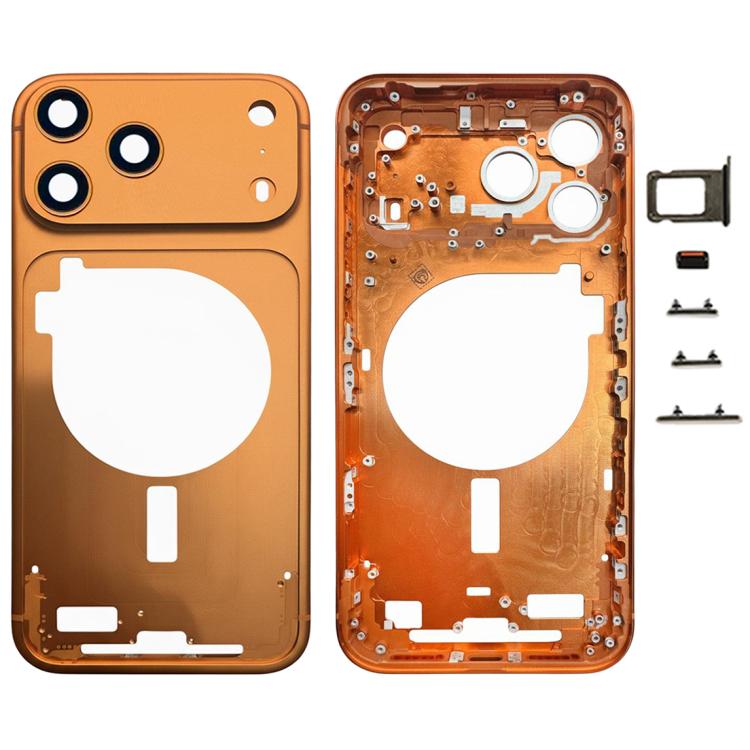 Mittelrahmenblende mit Kameraabdeckung für iPhone 17 Pro Max, For iPhone 17 Pro Max
