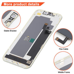Écran iPhone 17 Pro Max DD Hard OLED – Pièce de rechange pour écran LCD