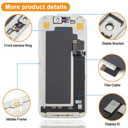 HXL Soft OLED-Bildschirm für iPhone 17 Pro, For iPhone 17 Pro