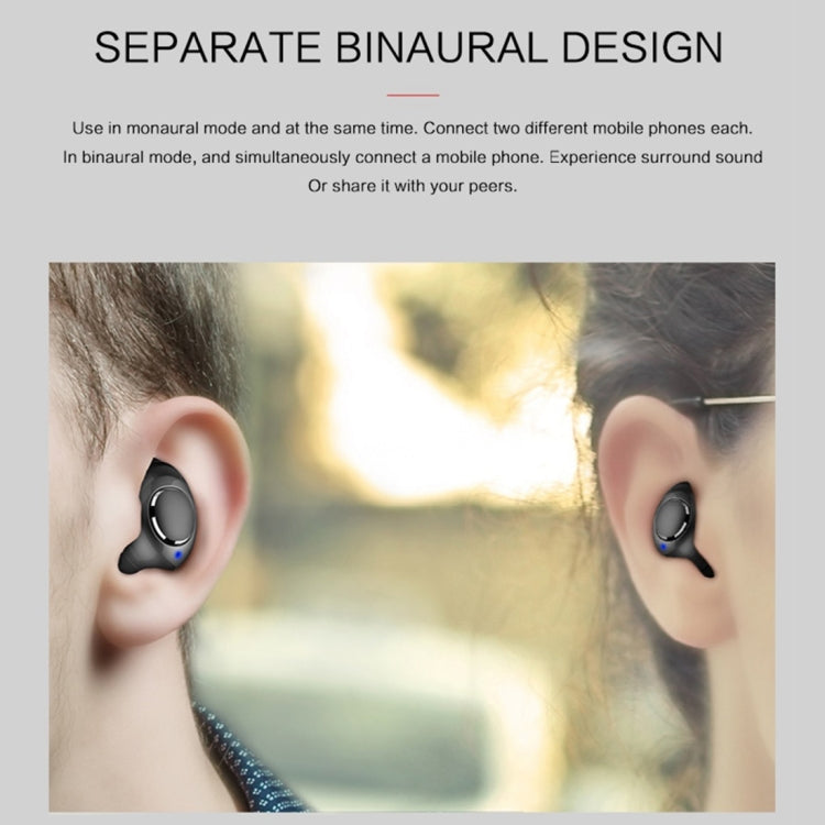 X8 TWS Outdoor Sports Tragbarer In-Ear-Bluetooth V5.0-Kopfhörer mit Ladebox