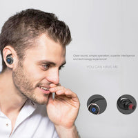 AWEI T1 Sport-Headset IPX4 Wasserdichter kabelloser Bluetooth V4.2 Stereo-Kopfhörer, unterstützt TWS, T1