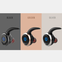 AWEI T1 Sport-Headset IPX4 Wasserdichter kabelloser Bluetooth V4.2 Stereo-Kopfhörer, unterstützt TWS, T1