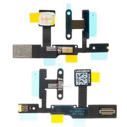 Ein-/Aus-Taste und Taschenlampe + Mikrofon-Flexkabel für iPad Pro 9,7 Zoll / A1673 / A1674 / A1675, For iPad Pro 9.7(Power Button)