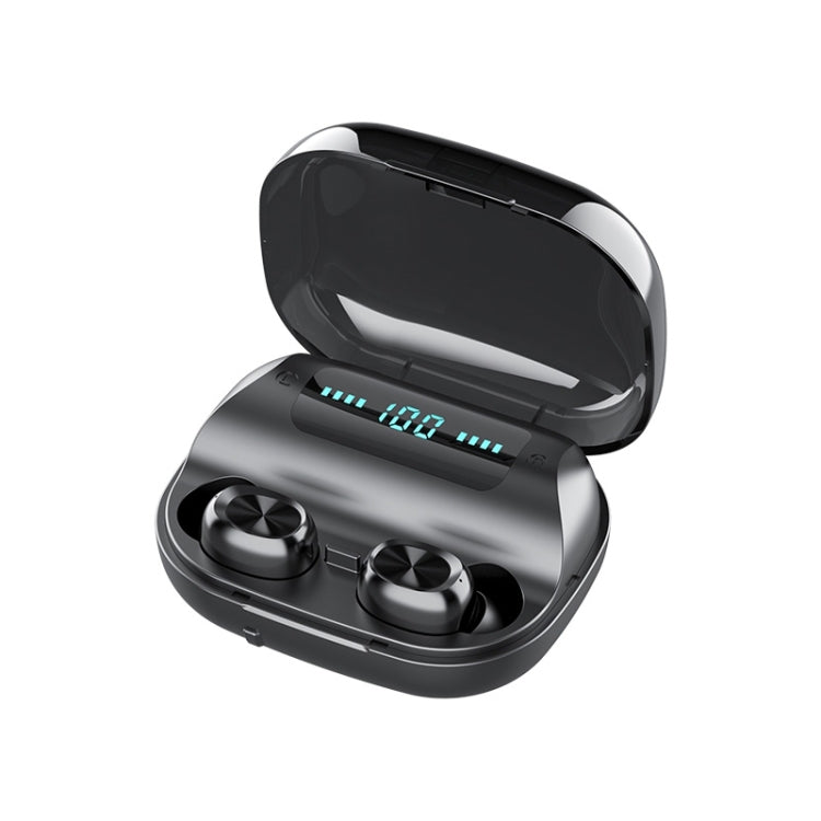 263 TWS CVC8.0 Bluetooth-Kopfhörer mit Geräuschunterdrückung und Ladebox, unterstützt Touch- und LED-Akkuanzeige mit drei Bildschirmen, Telefonhalter, Powerbank sowie HD-Anruf und Sprachassistent, 263