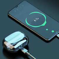 263 TWS CVC8.0 Bluetooth-Kopfhörer mit Geräuschunterdrückung und Ladebox, unterstützt Touch- und LED-Akkuanzeige mit drei Bildschirmen, Telefonhalter, Powerbank sowie HD-Anruf und Sprachassistent, 263