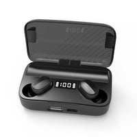 A9 TWS CVC8.0 und DSP Dual Noise Cancelling Bluetooth-Kopfhörer mit magnetischer Ladebox und LED-Digitalanzeige, unterstützt Touch & HD Call & Siri & Power Bank, A9