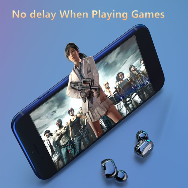 A9 TWS CVC8.0 und DSP Dual Noise Cancelling Bluetooth-Kopfhörer mit magnetischer Ladebox und LED-Digitalanzeige, unterstützt Touch & HD Call & Siri & Power Bank, A9