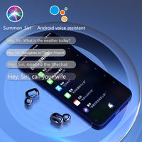 A9 TWS CVC8.0 und DSP Dual Noise Cancelling Bluetooth-Kopfhörer mit magnetischer Ladebox und LED-Digitalanzeige, unterstützt Touch & HD Call & Siri & Power Bank, A9