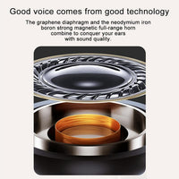 T-88 TWS Bluetooth V5.0 Kabellose Stereo-Ohrhörer mit magnetischer Ladebox