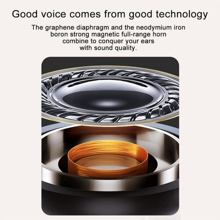 T-88 TWS Bluetooth V5.0 Kabellose Stereo-Ohrhörer mit magnetischer Ladebox