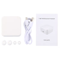 T-88 TWS Bluetooth V5.0 Kabellose Stereo-Ohrhörer mit magnetischer Ladebox