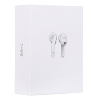 T-88 TWS Bluetooth V5.0 Kabellose Stereo-Ohrhörer mit magnetischer Ladebox