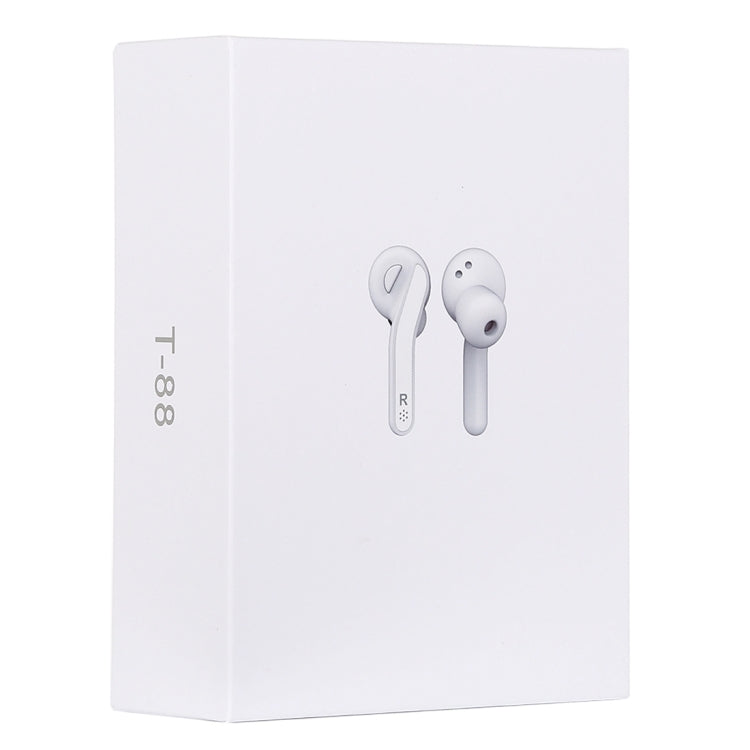 T-88 TWS Bluetooth V5.0 Kabellose Stereo-Ohrhörer mit magnetischer Ladebox