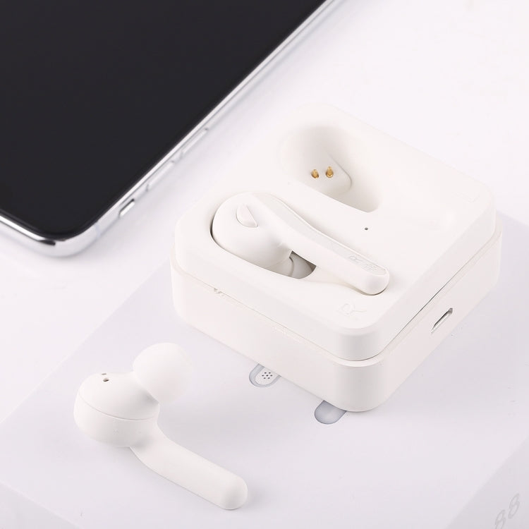 T-88 TWS Bluetooth V5.0 Kabellose Stereo-Ohrhörer mit magnetischer Ladebox