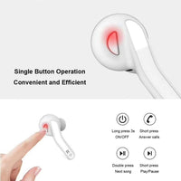 T-88 TWS Bluetooth V5.0 Kabellose Stereo-Ohrhörer mit magnetischer Ladebox