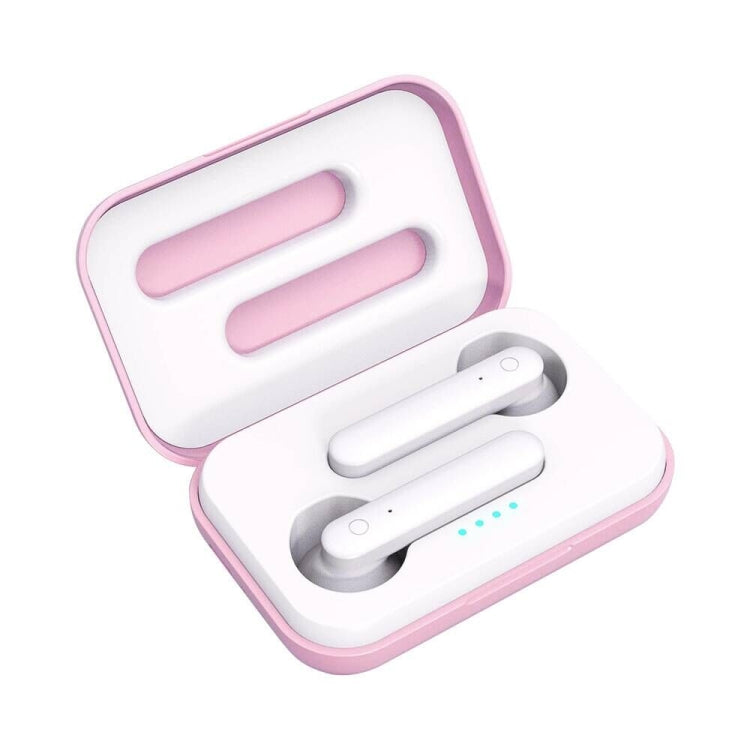 X26 TWS Bluetooth 5.0 Wireless Touch Bluetooth-Kopfhörer mit magnetischer Anziehungs-Ladebox, unterstützt Sprachassistent und Anruf, Pink, Blue, White