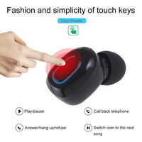 TI8S TWS Umwerfende kabellose Stereo-Bluetooth 5.0-Kopfhörer mit Ladeetui