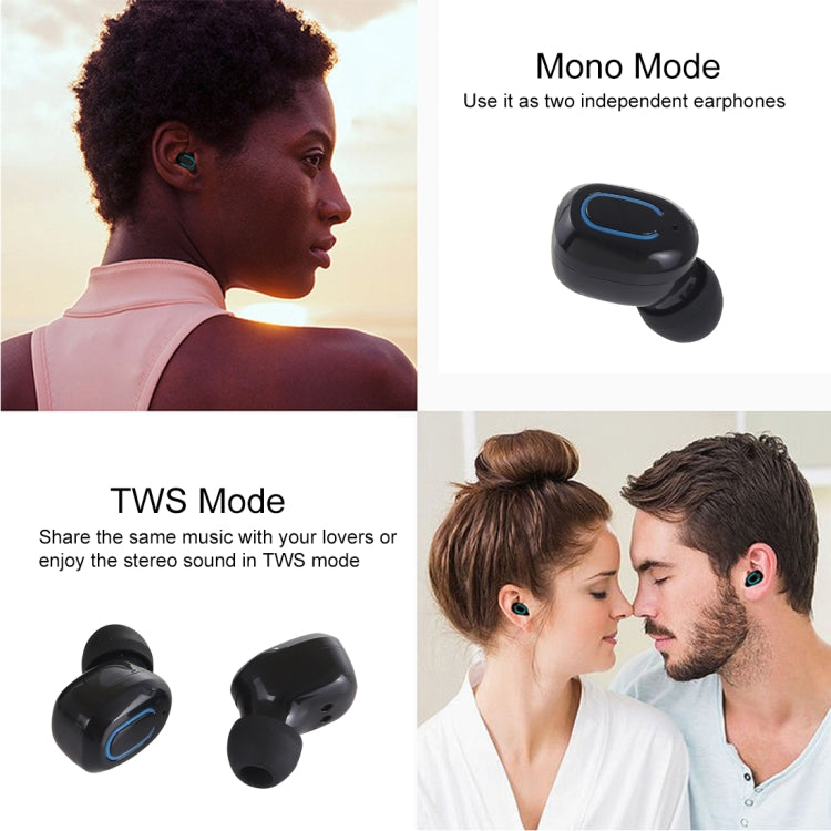 TI8S TWS Umwerfende kabellose Stereo-Bluetooth 5.0-Kopfhörer mit Ladeetui