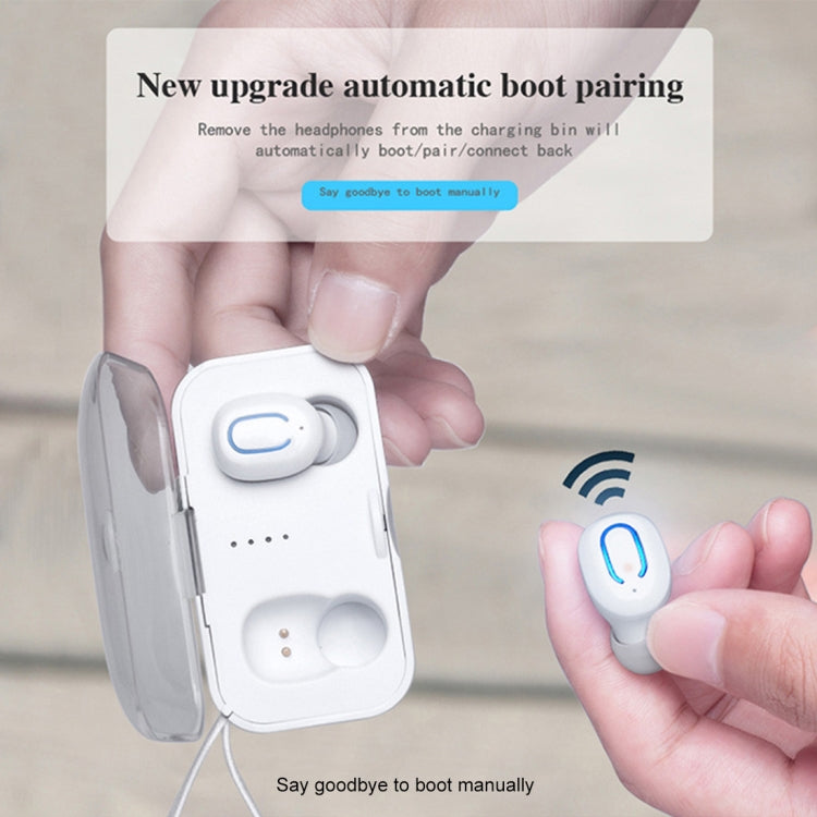 TI8S TWS Umwerfende kabellose Stereo-Bluetooth 5.0-Kopfhörer mit Ladeetui