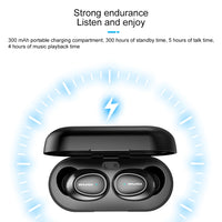 awei T6 TWS Bluetooth V5.0 Ture Kabelloses Sport-Headset mit Ladehülle