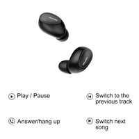 awei T6 TWS Bluetooth V5.0 Ture Kabelloses Sport-Headset mit Ladehülle