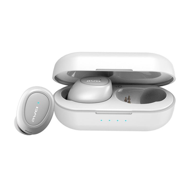 awei T16 TWS Bluetooth V5.0 Ture Kabelloses Sport-Headset mit Ladehülle