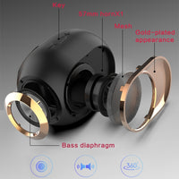 X6 TWS 5W Outdoor Wasserdichter Bass Drahtloser Bluetooth-Lautsprecher, unterstützt Freisprecheinrichtung / USB / AUX / TF-Karte